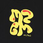 Girls Black Logo T-Shirt, 1, hi-res