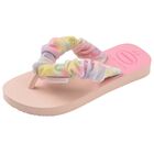 Girls Pink Logo Flip Flops, 1, hi-res