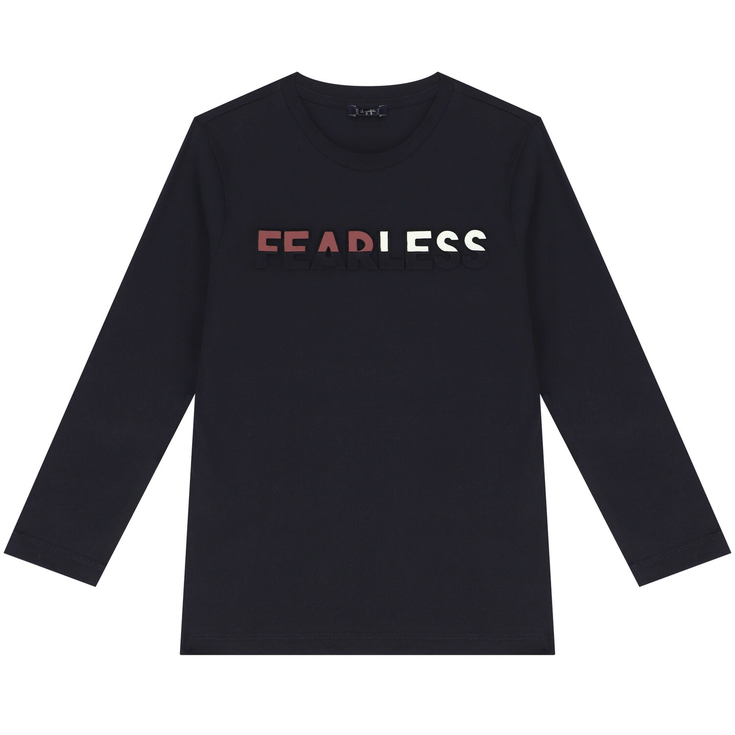 Boys Navy Long Sleeve Top, 2, hi-res image number null