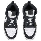 Black, Green & White Air Jordan 1 Mid Trainers, 1, hi-res