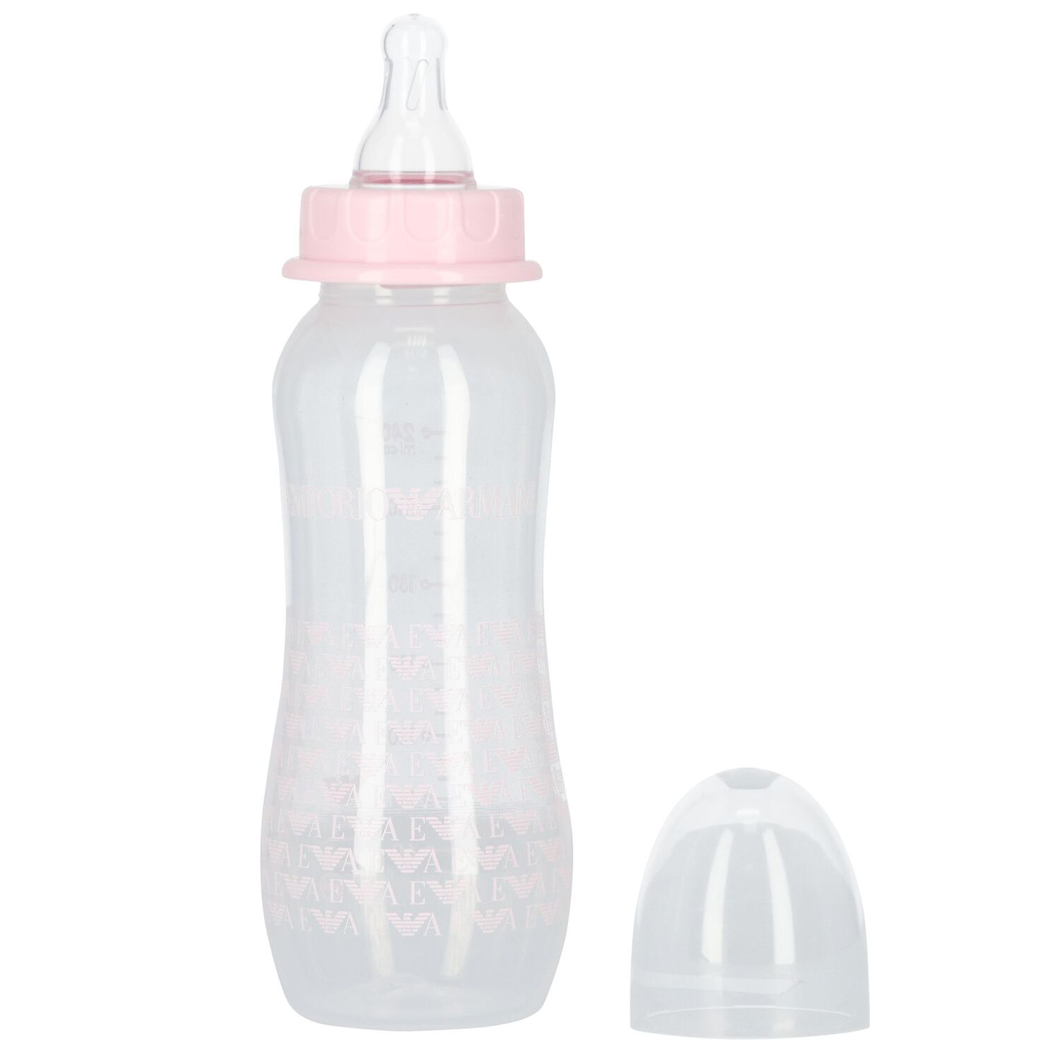 Baby Girls Pink Logo Baby Bottle, 4, hi-res