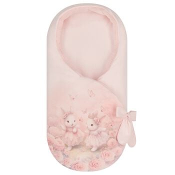 مدس بطعبة أرانب للبنات باللون الردي 