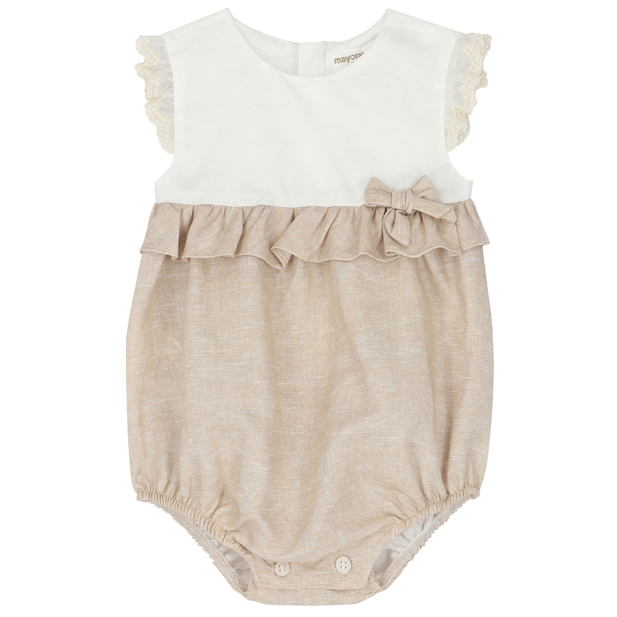 Beige deals baby romper