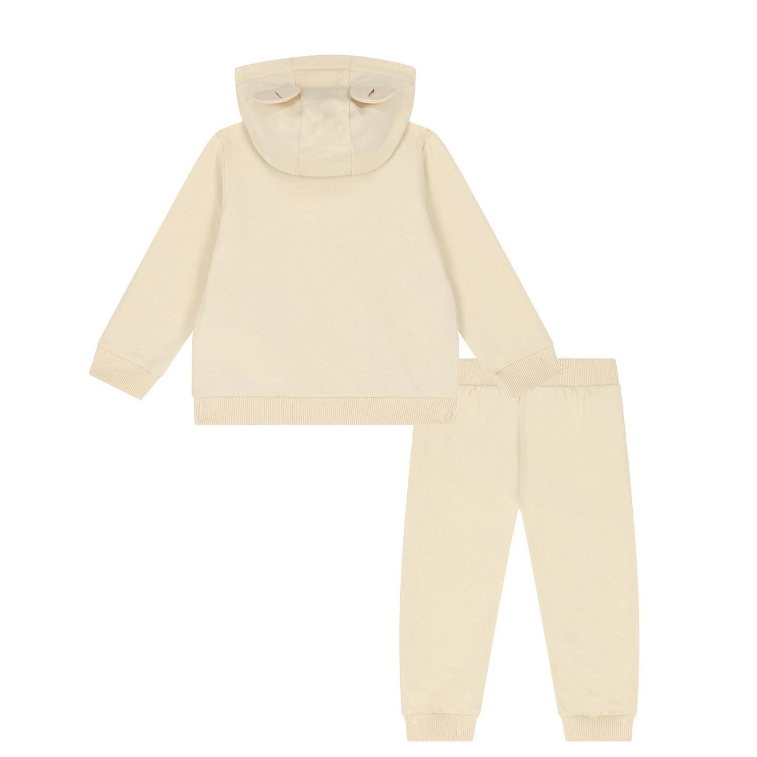 Beige Teddy Bear Logo Tracksuit, 1, hi-res image number null