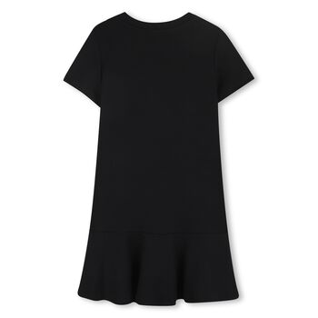 Girls Black Bag Dress