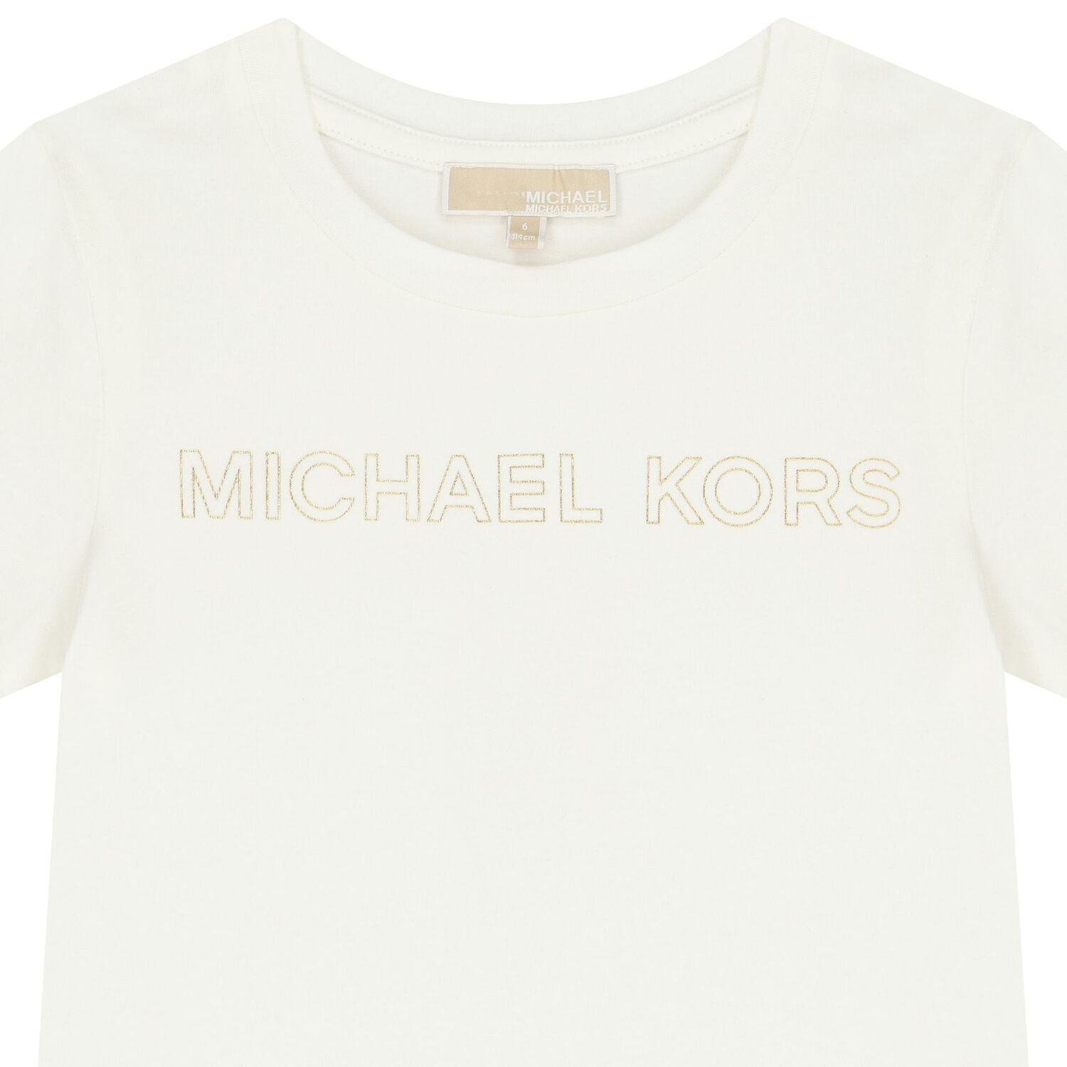 Girls Ivory Logo T-Shirt, 1, hi-res image number null