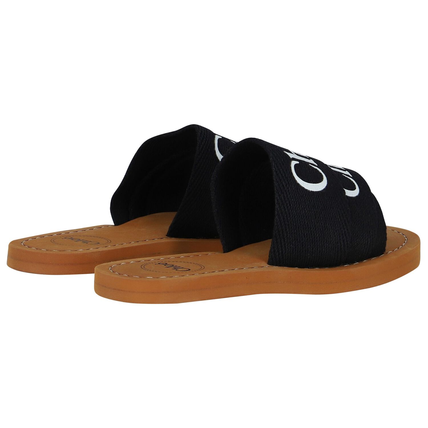 Girls Woody Logo Sliders, 1, hi-res