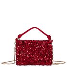 Girls Red Sequins Handbag, 1, hi-res