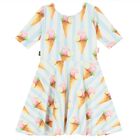 Girls Multi-Coloured Ice Cream Dress, 1, hi-res