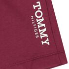 Boys Burgundy Logo Shorts, 2, hi-res