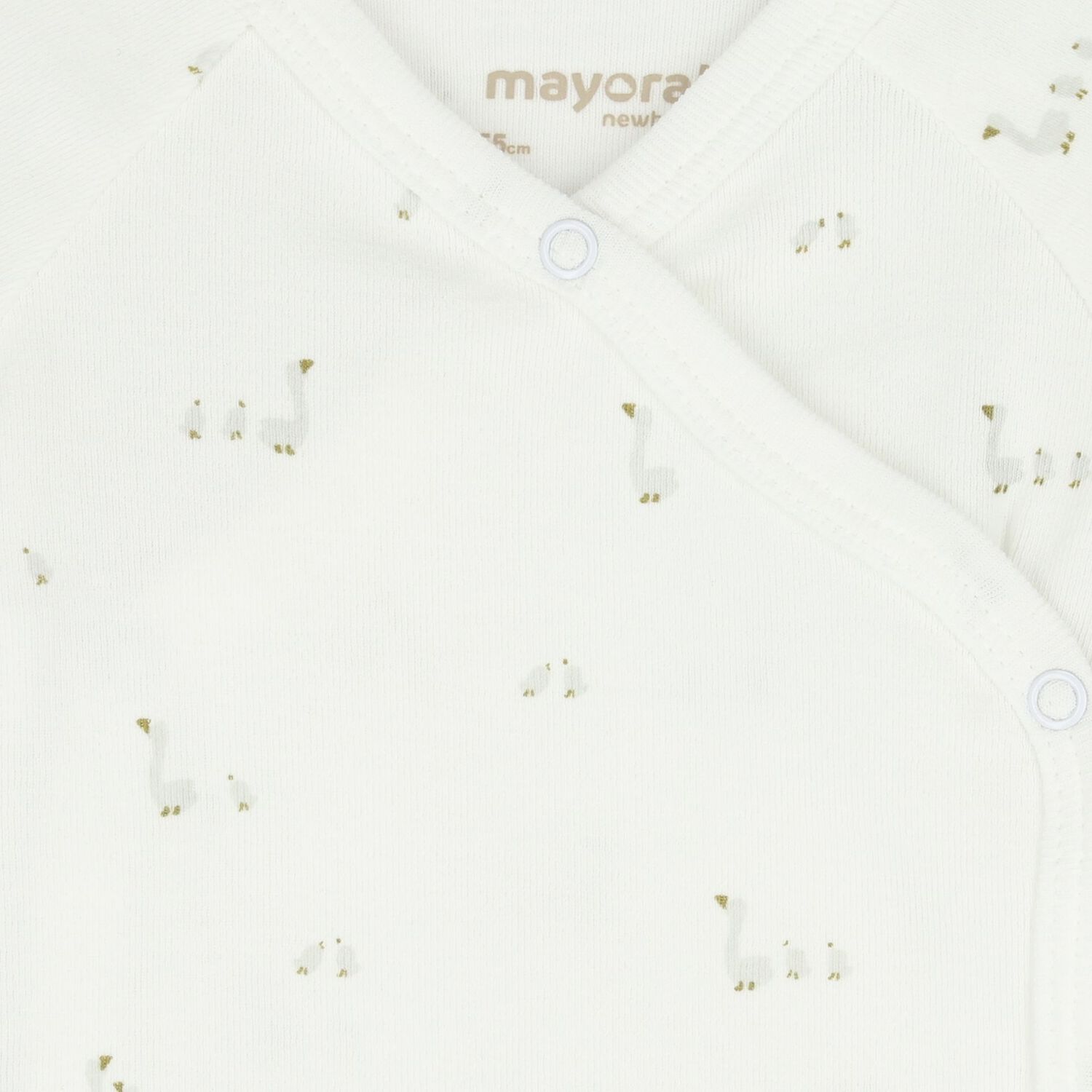 Ivory & Grey Bodysuits ( 2-Pack ), 1, hi-res