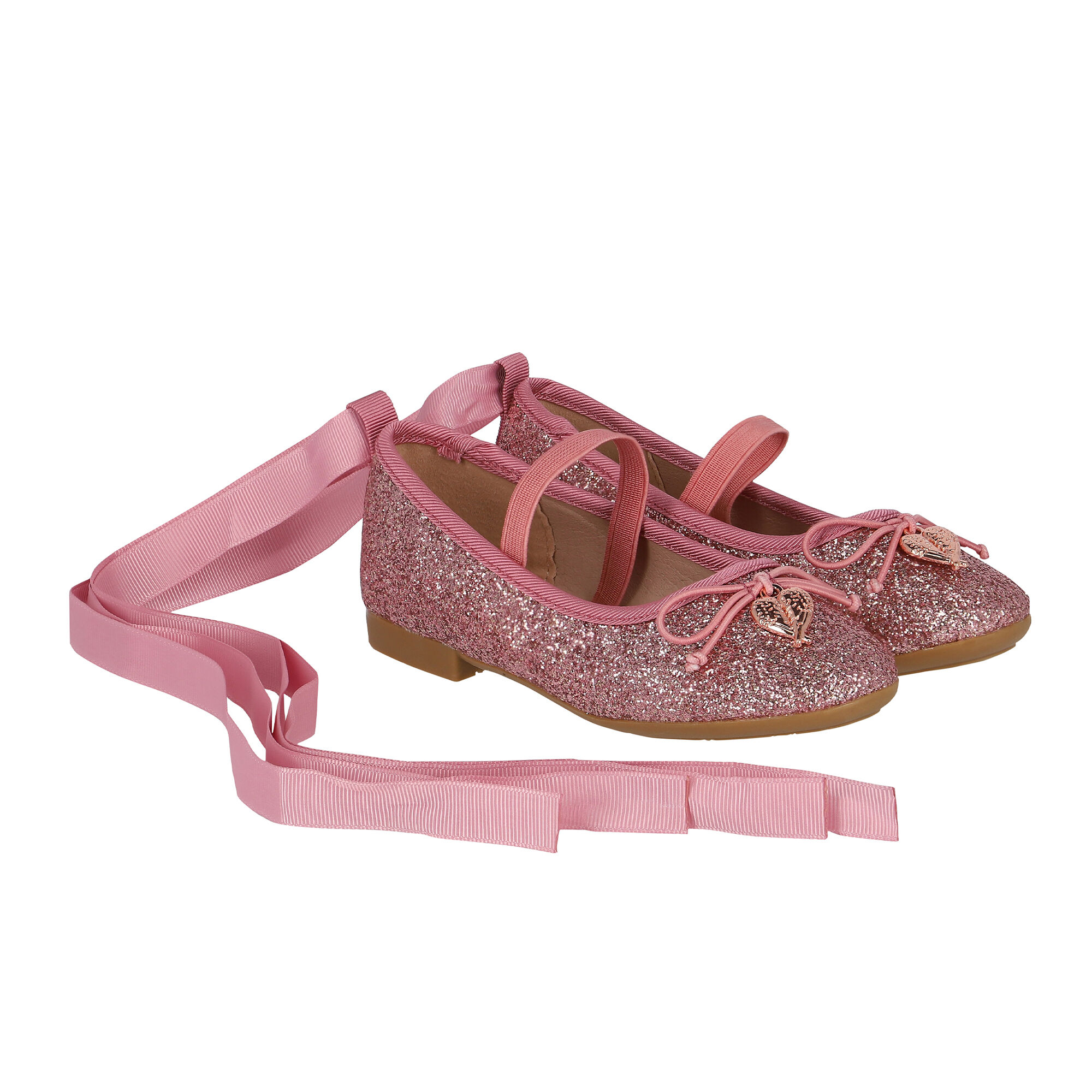 Childrens pink glitter shoes outlet
