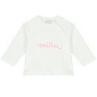Baby Girls White & Pink 3 Piece Tracksuit, 1, hi-res
