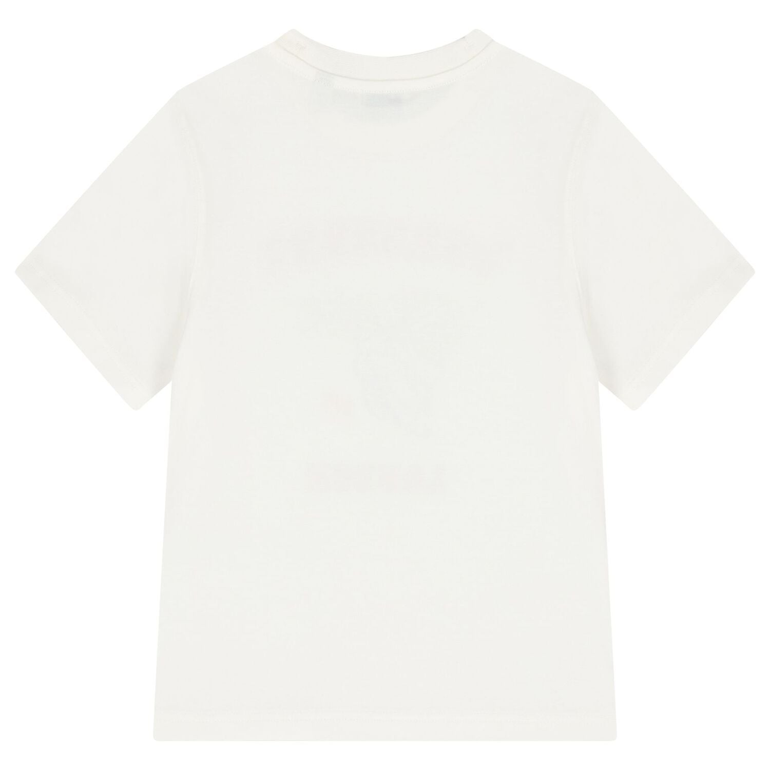 Boys Ivory Logo Flag T-Shirt, 1, hi-res