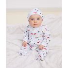 Baby Boys White Airplane Babygrow Gift Set, 1, hi-res