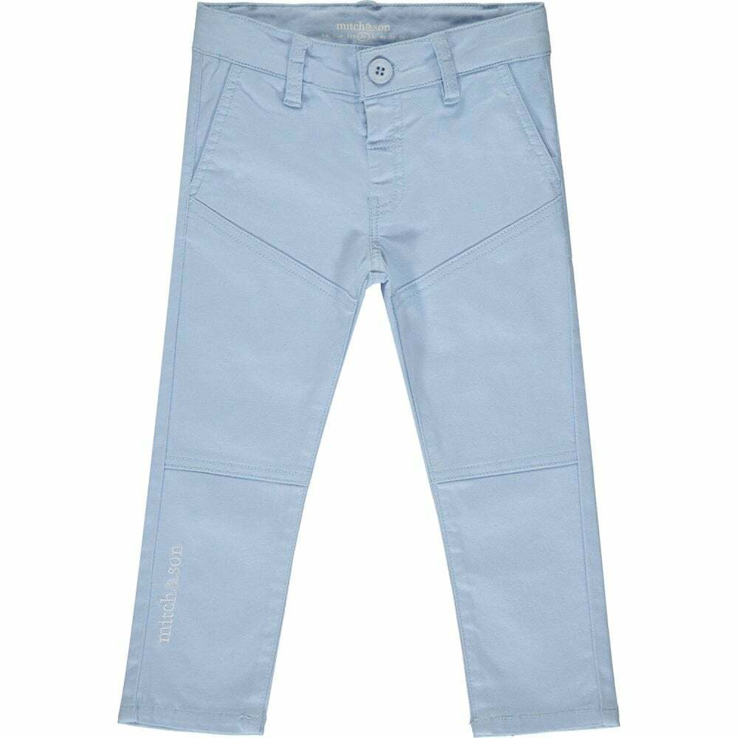 Boys Blue Logo Trousers, 1, hi-res