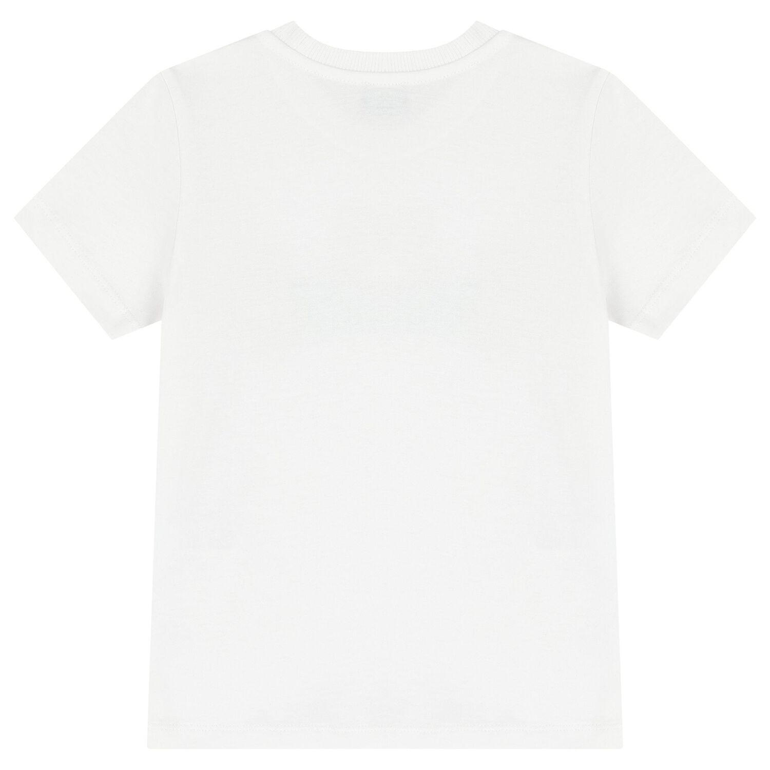 White Teddy Bear Logo T-Shirt, 1, hi-res image number null