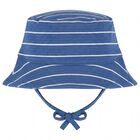 Younger Boys White & Blue Shorts Set, 1, hi-res