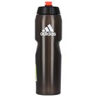 Black Logo Water Bottle, 1, hi-res