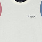 تيشيرت أولاد بالشعار باللون العاجى والكحلى, 1, hi-res