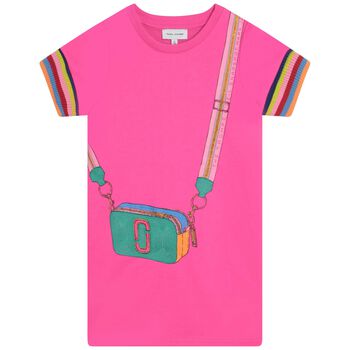 Girls Pink Bag Dress