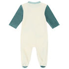 Baby Boys Green & Ivory Babygrows (2 Pack), 1, hi-res