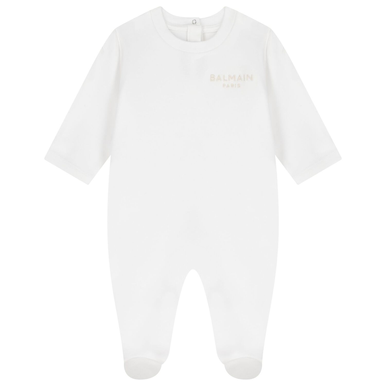 White Logo Babygrow Gift Set, 1, hi-res