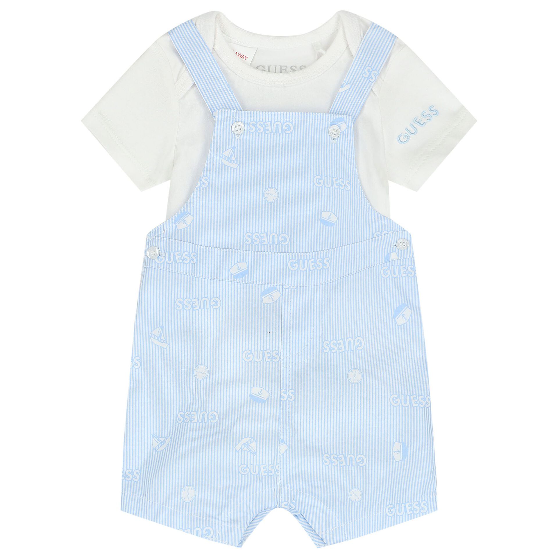 Guess baby overalls deals