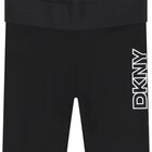 ليجينز بنات بالشعار باللون الاسود , 1, hi-res