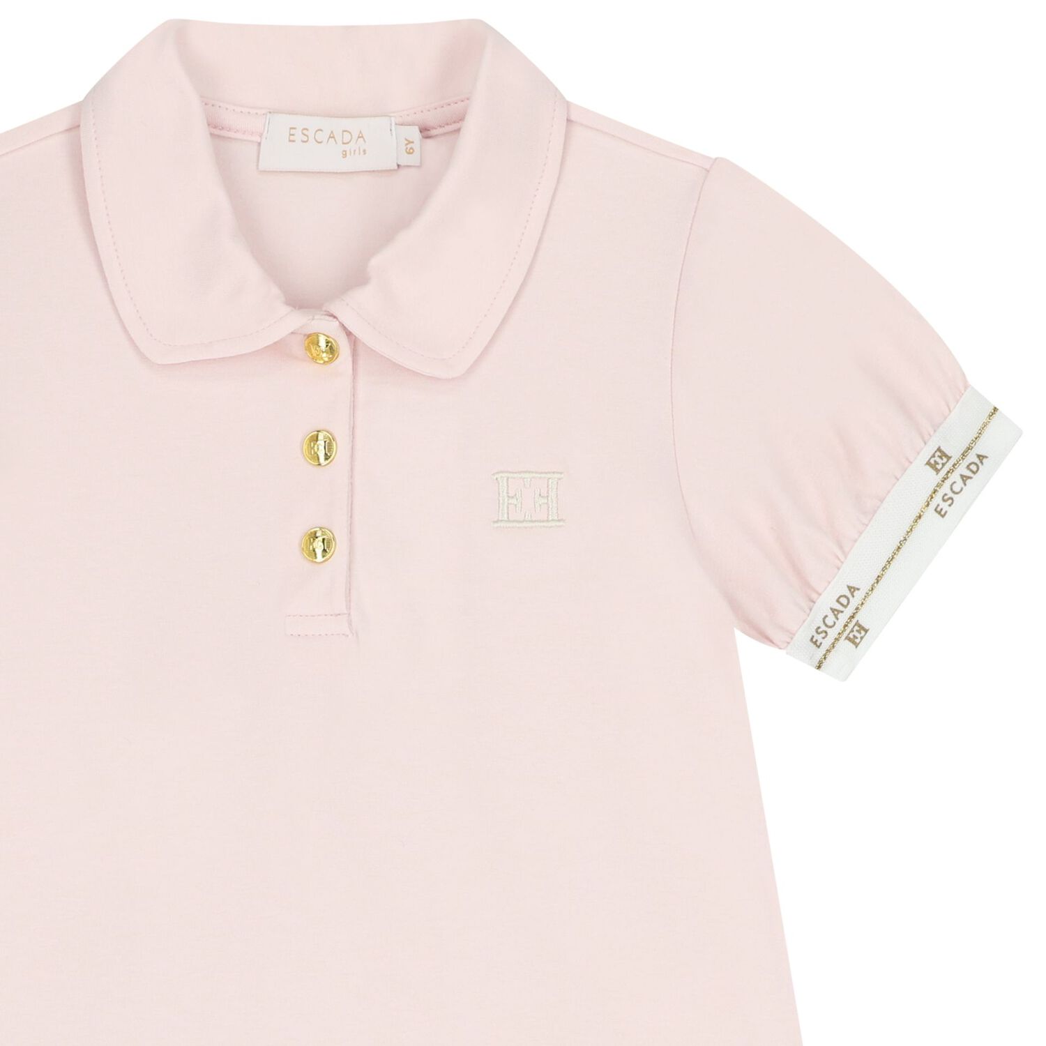 فستان بنات بالشعار باللون الوردى , 2, hi-res