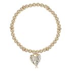 أساور باللون الوردي و الذهبي للبنات ( 4 قطع), 1, hi-res