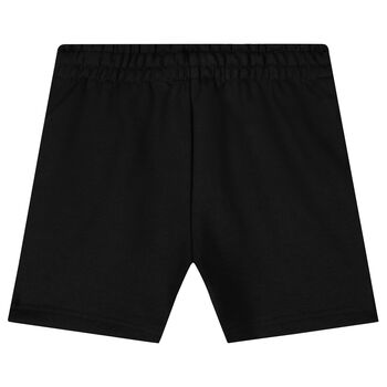 Black Logo Shorts