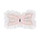 مشبك شعر للبنات بفيونكة باللون الأبيض, 1, hi-res