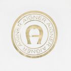 Boys White & Gold Logo T-Shirt, 1, hi-res