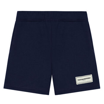 Navy Blue Logo Shorts