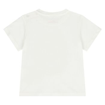 Younger Boys White Whale T-Shirt