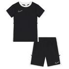 Boys Black Logo Dri-Fit Shorts Set, 1, hi-res