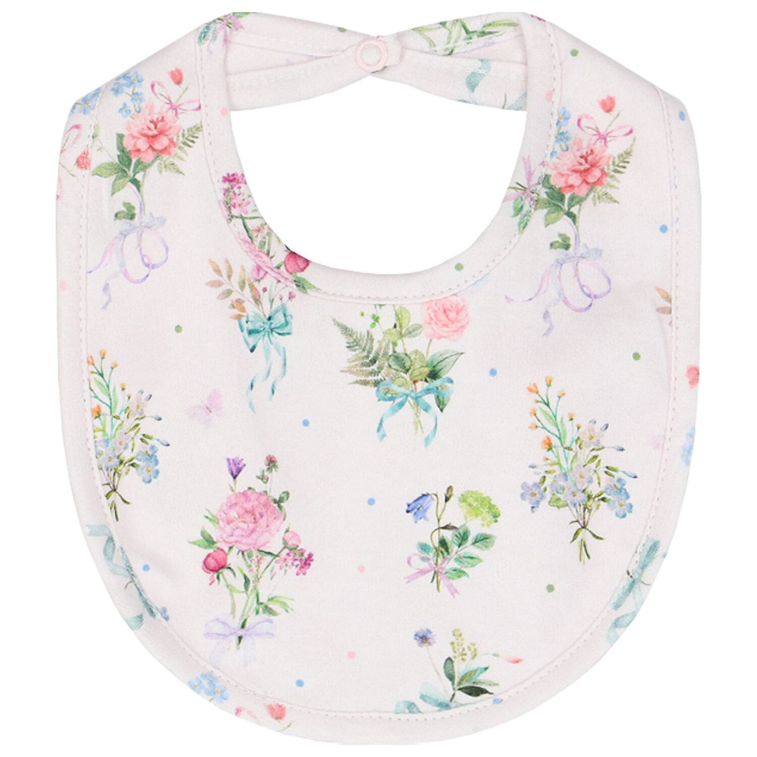 Baby Girls Pink Floral Babygrow Set, 1, hi-res