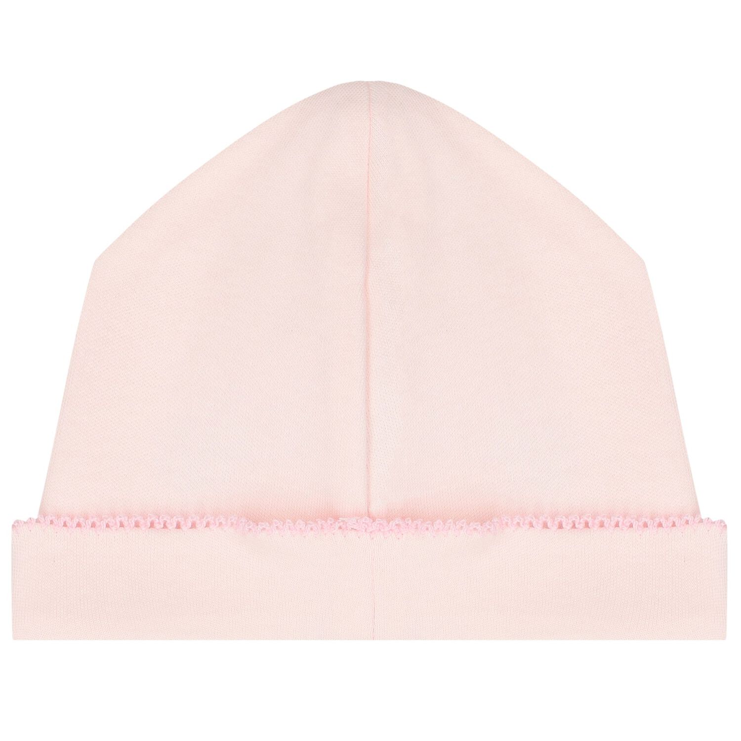 طقم بنات أفرول وقبعة قطن باللون الوردي, 1, hi-res