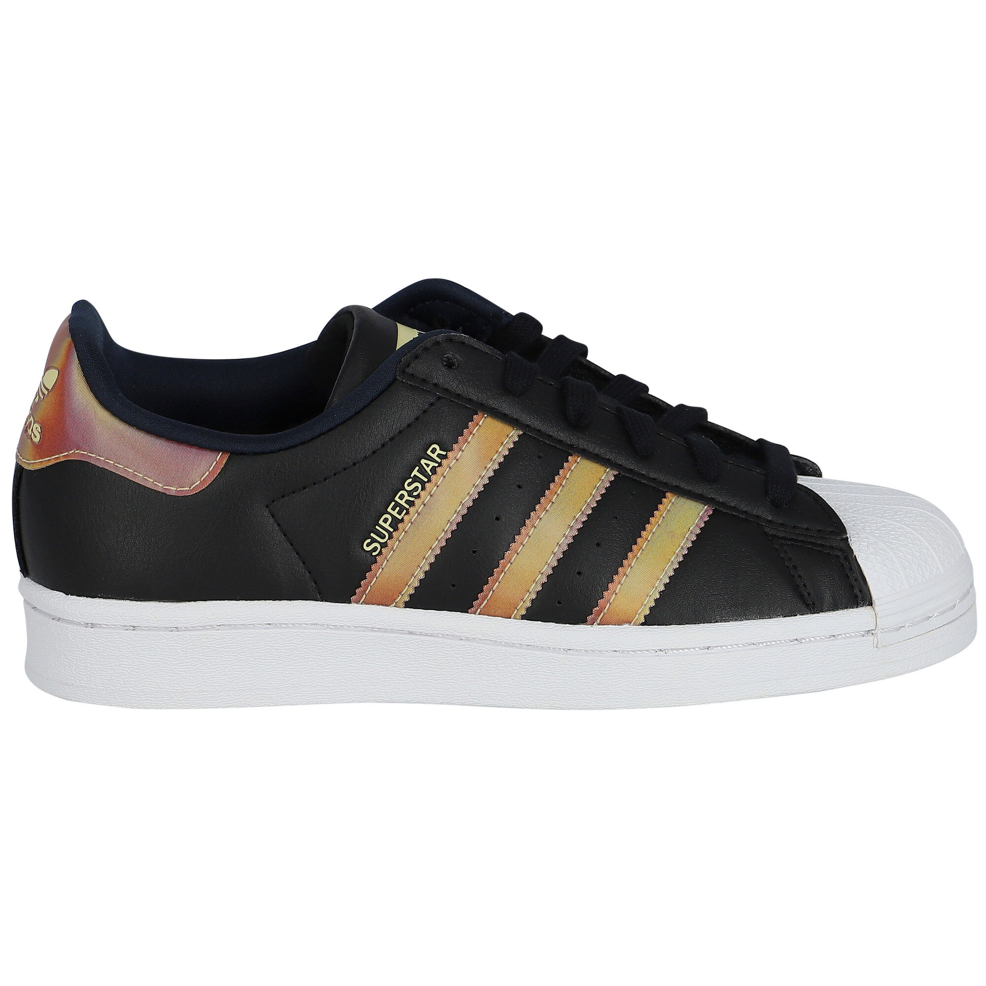 adidas Originals Black Iridescent Superstar Trainers Junior Couture UAE