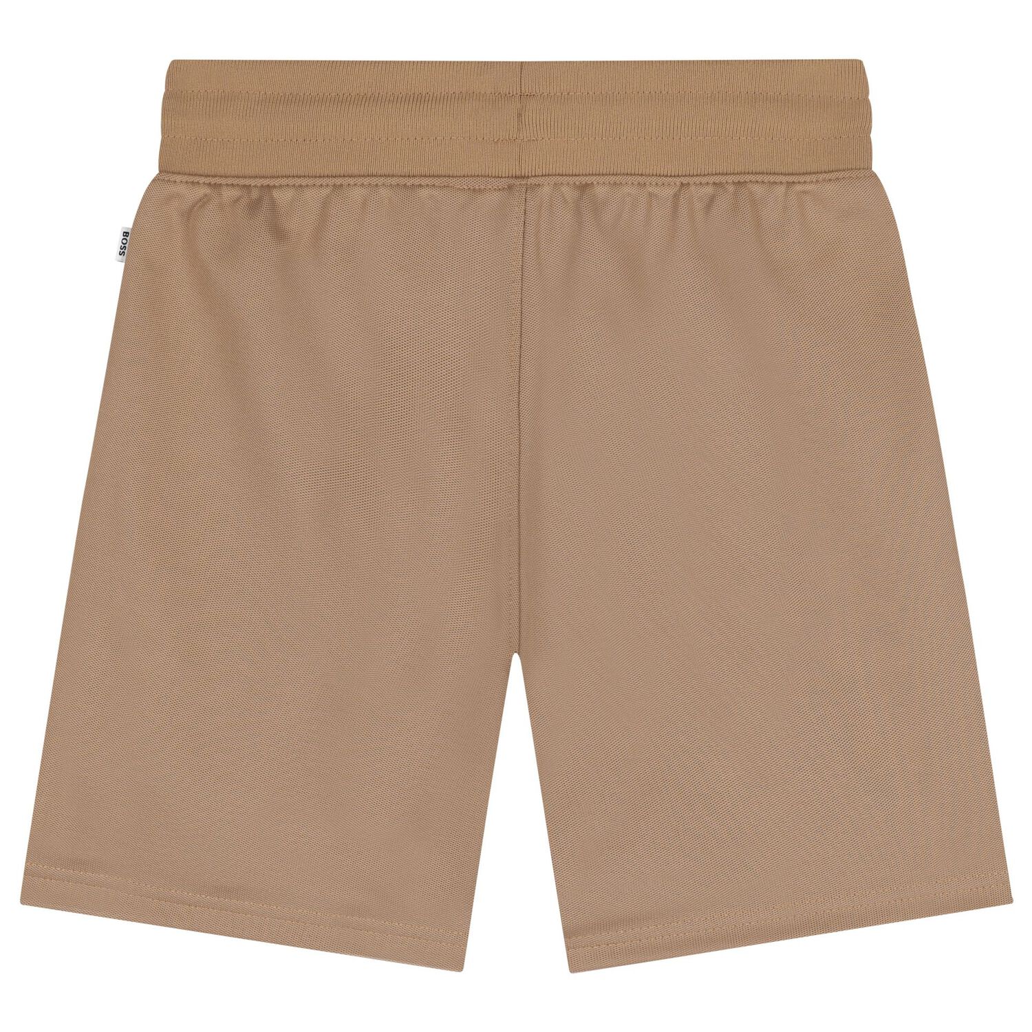 شورت اولاد بالشعار باللون البيج, 2, hi-res image number null