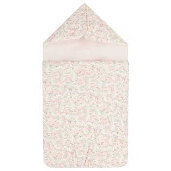 عش الزهور الوردي للفتيات الصغيرات