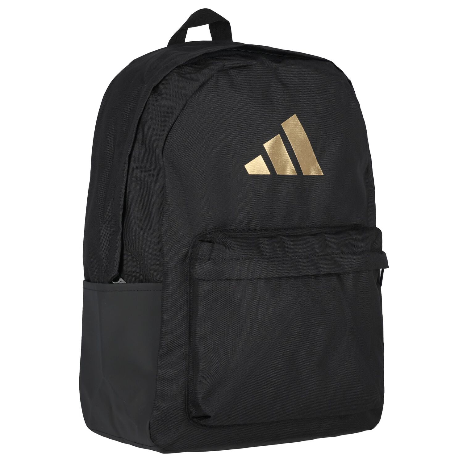 Black & Gold Logo Backpack, 1, hi-res