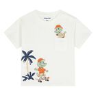 طقم شورت أبيض وأزرق للأولاد الصغار, 2, hi-res