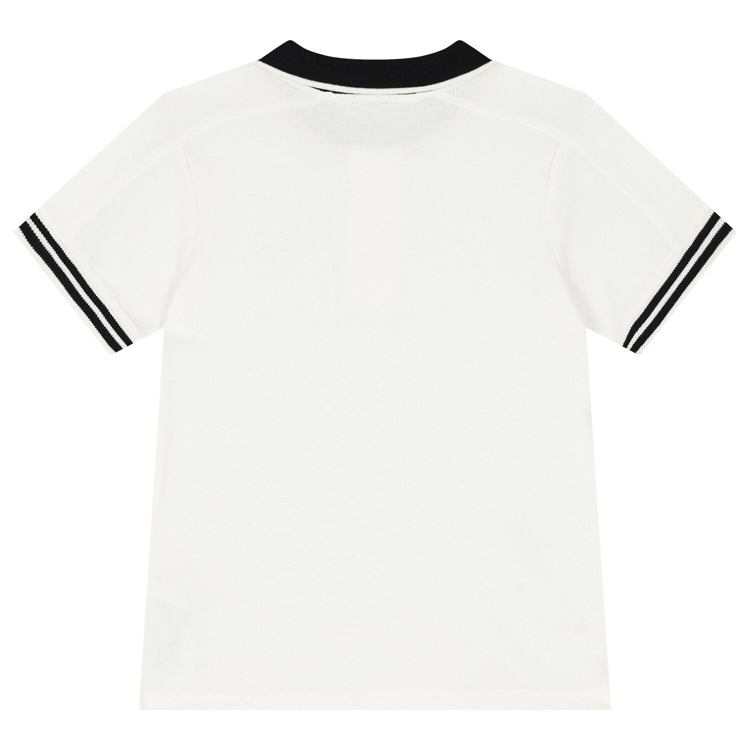 طقم شورت أولاد بالشعار باللون الأبيض والأسود , 1, hi-res