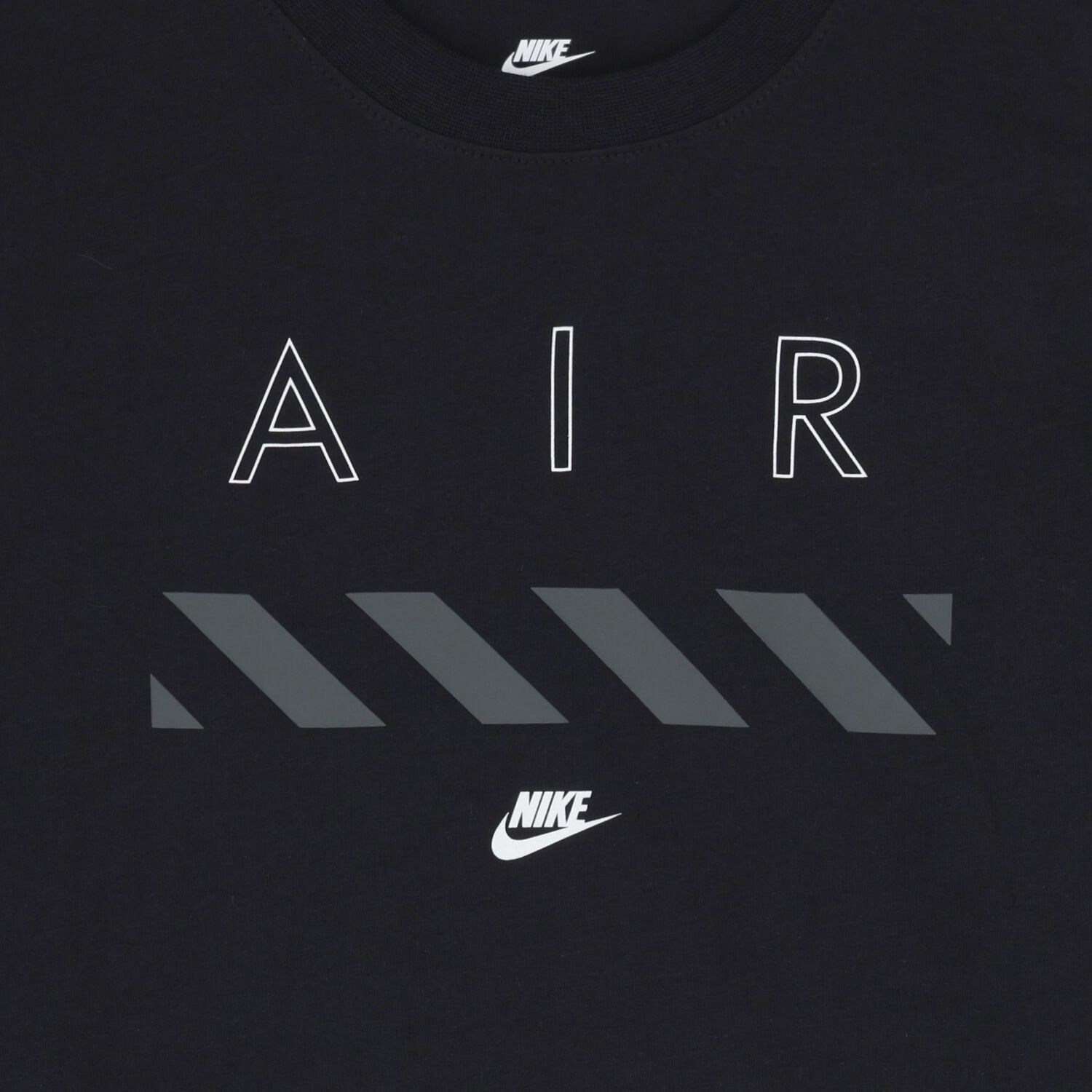 Boys Black Logo T-Shirt, 1, hi-res