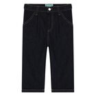 Younger Navy Blue Denim Jeans, 1, hi-res