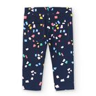Girls Navy Blue Trousers, 1, hi-res