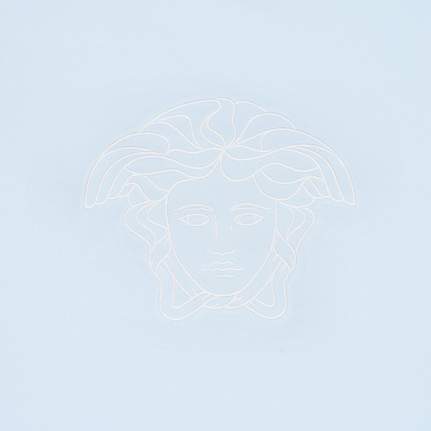 بطانية أولاد بالشعار بطبعة ميدوسا باللون الأزرق, 1, hi-res