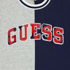 Boys Grey & Navy Logo T-Shirt, 1, hi-res